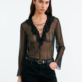 Nili Lotan - GISELLA SILK BLOUSE