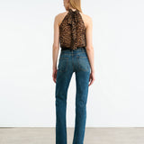 Nili Lotan - ALLA SILK HALTERNECK TOP