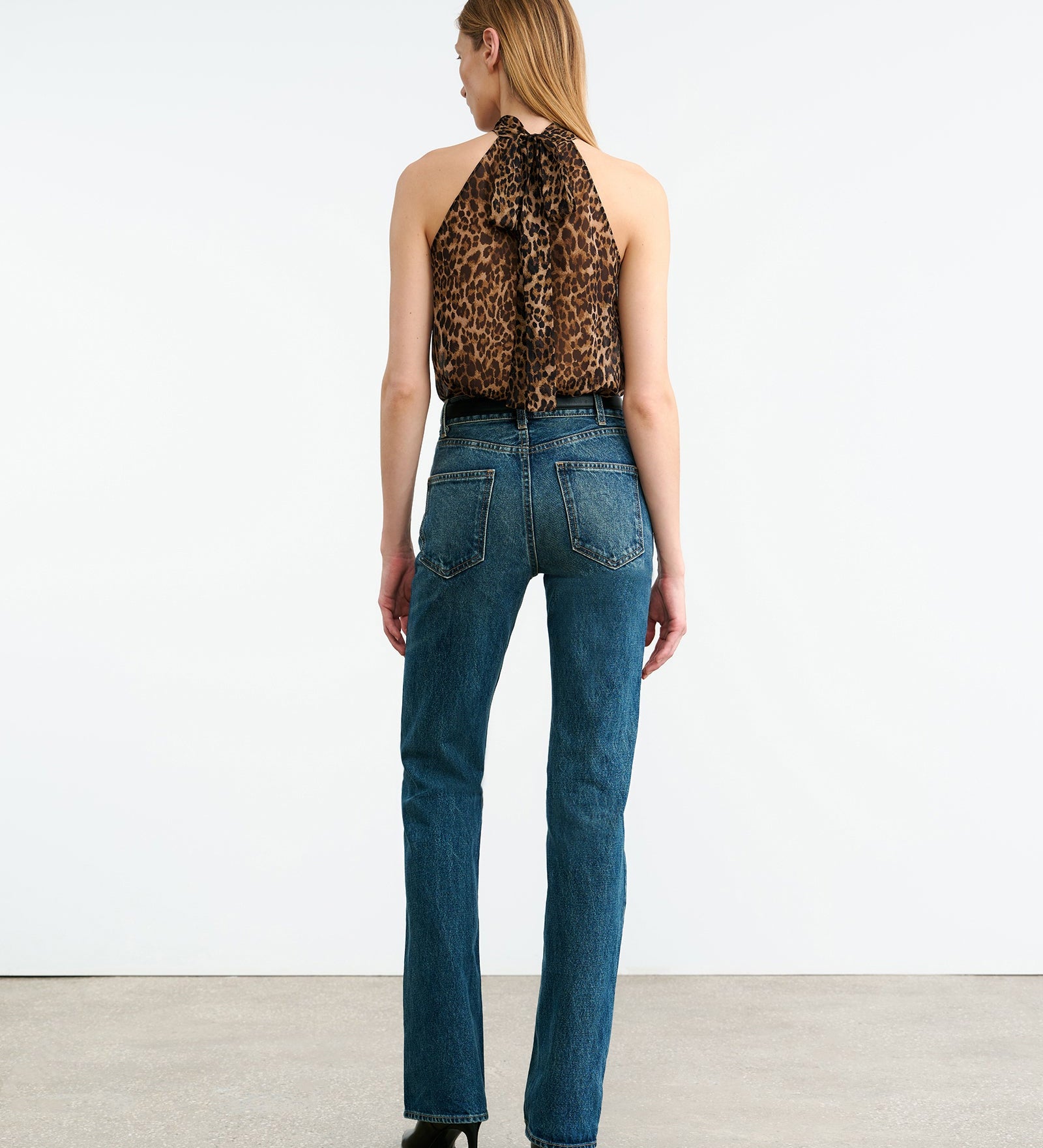 Nili Lotan - ALLA SILK HALTERNECK TOP