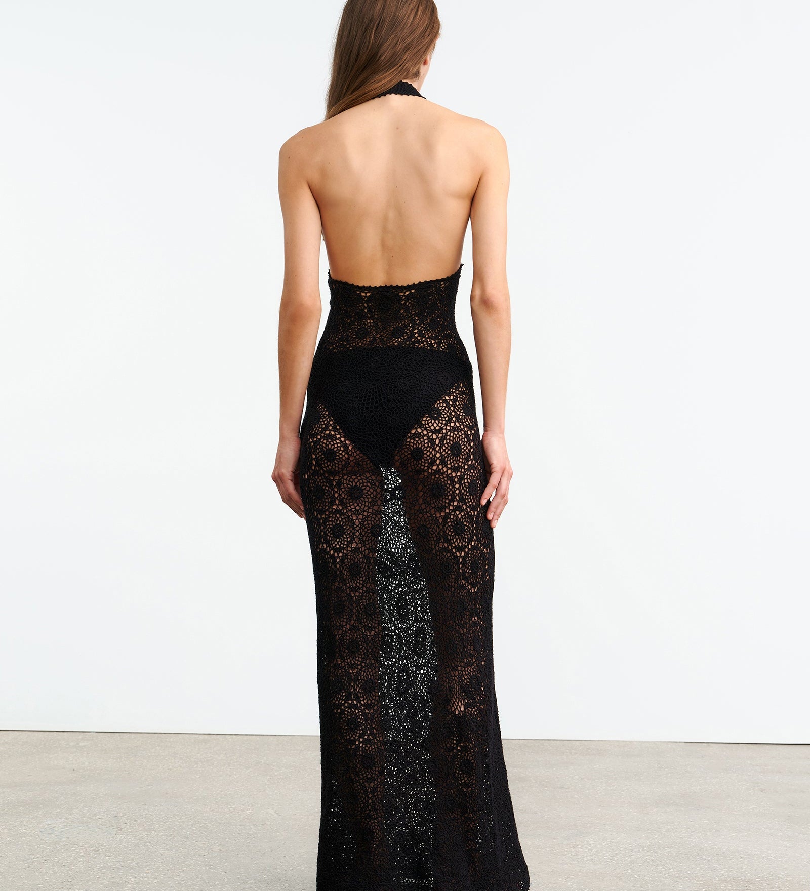 Nili Lotan - EDDIE KNIT HALTER DRESS