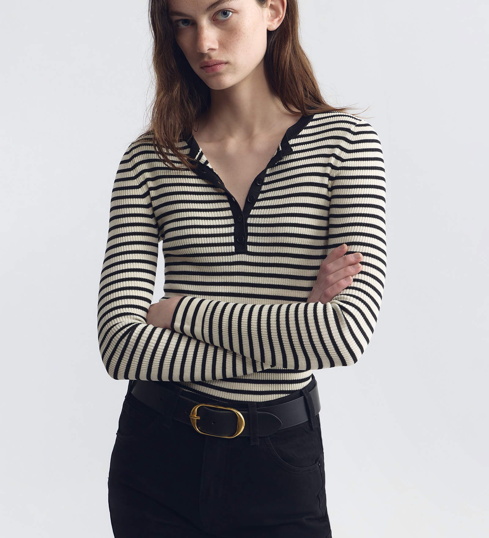 Nili Lotan - KYRIE STRIPE SWEATER