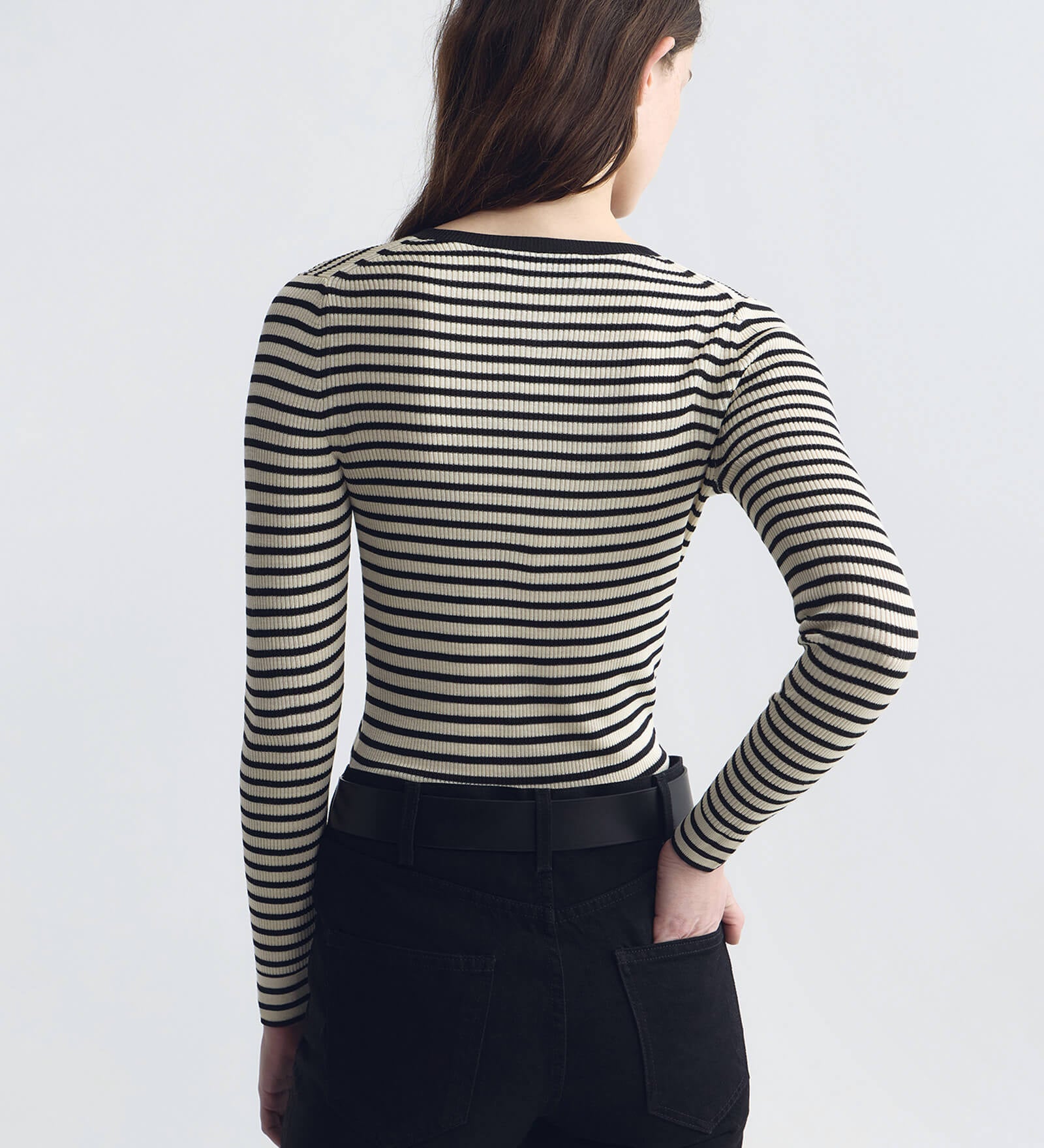 Nili Lotan - KYRIE STRIPE SWEATER