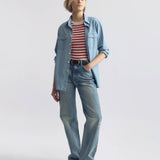 Nili Lotan - ALITA STRIPE CASHMERE SWEATER