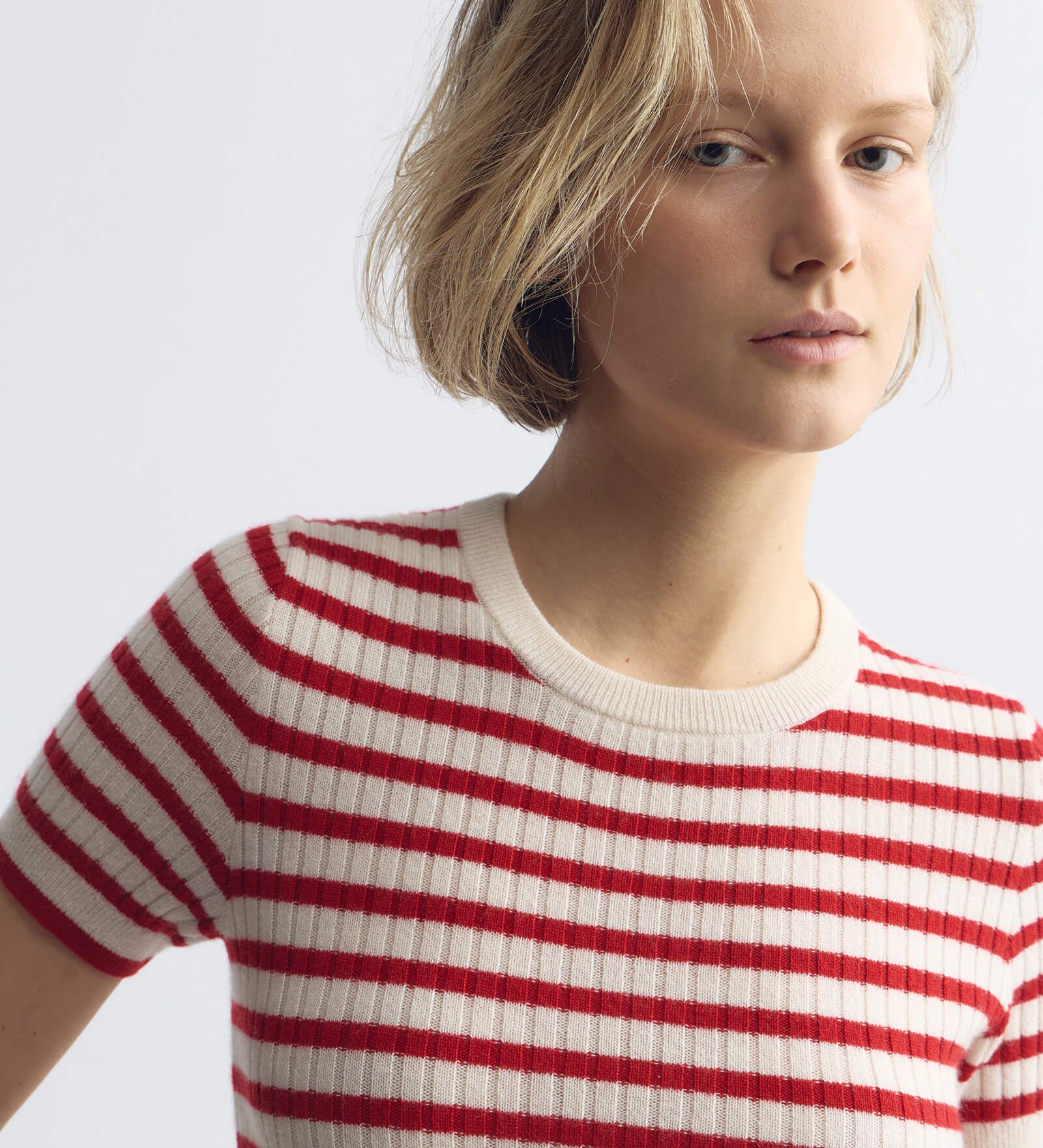 Nili Lotan - ALITA STRIPE CASHMERE SWEATER