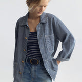Nili Lotan - WRENLEY STRIPE SWEATER TANK