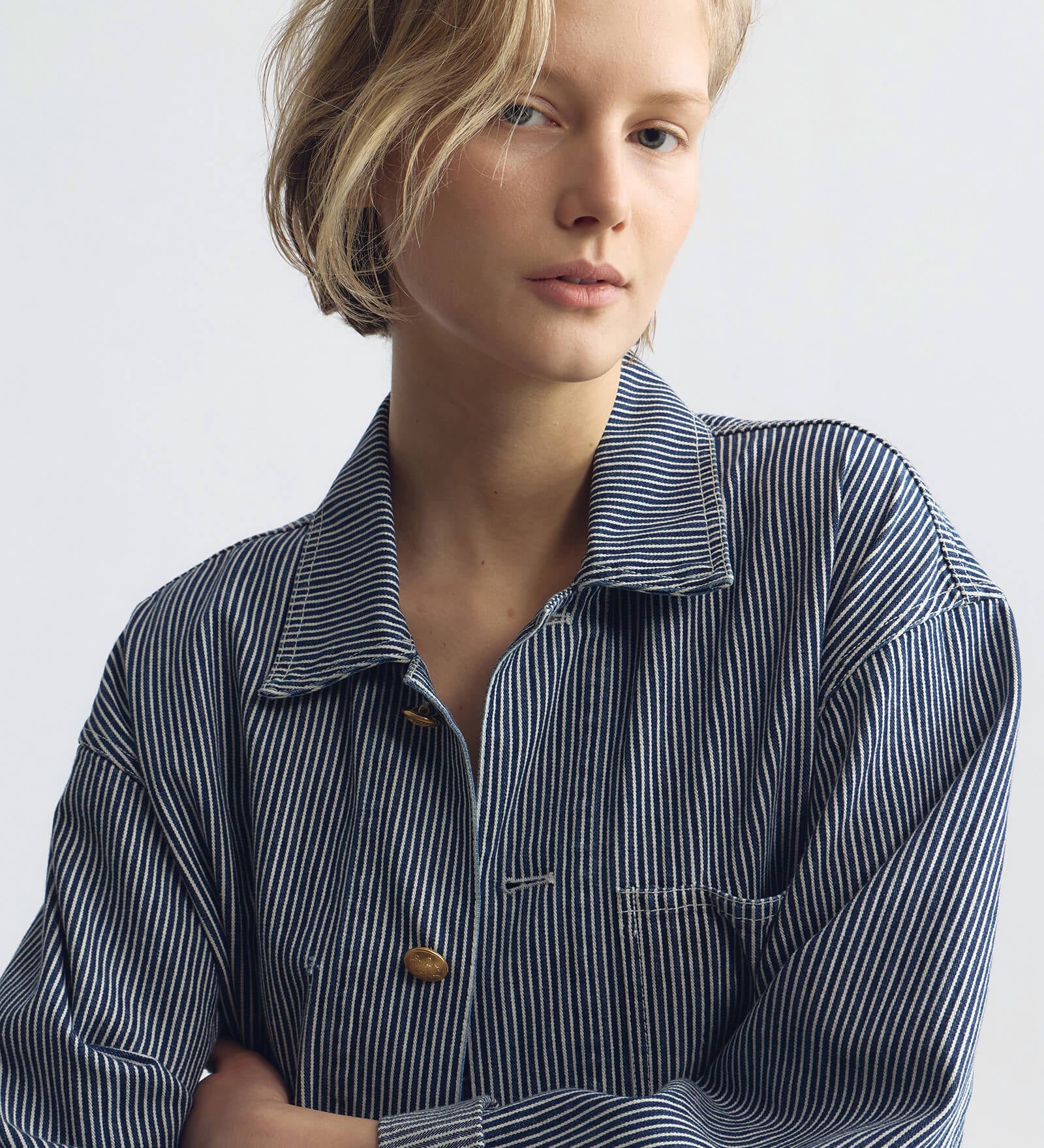 Nili Lotan - FRANKLIN STRIPED JACKET