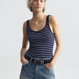 Nili Lotan - WRENLEY STRIPE SWEATER TANK