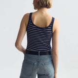 Nili Lotan - WRENLEY STRIPE SWEATER TANK