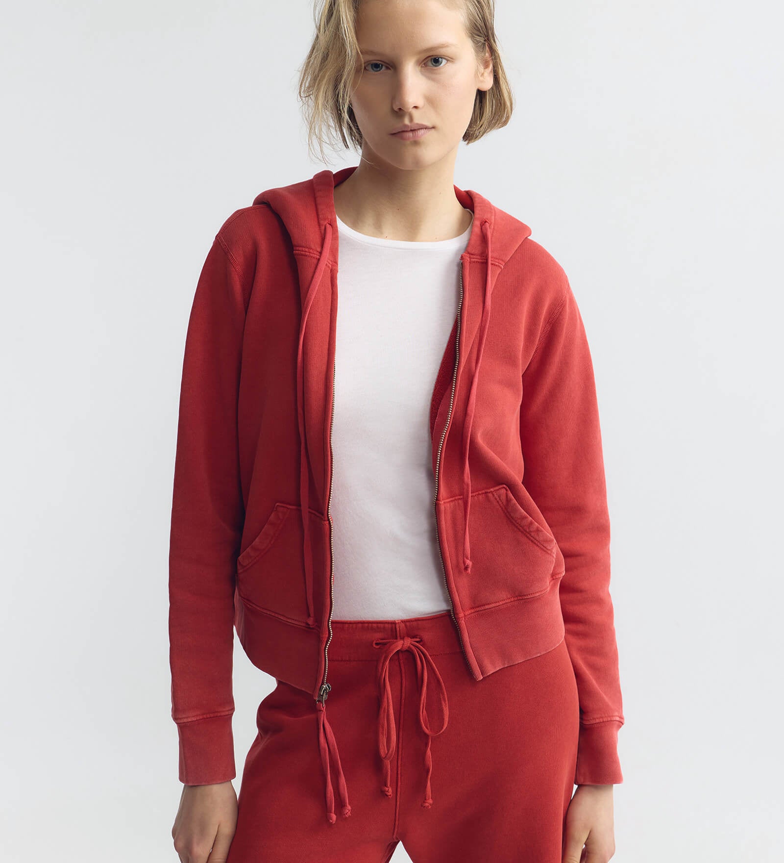 Nili Lotan - CALLIE ZIP UP NL PRINT HOODIE