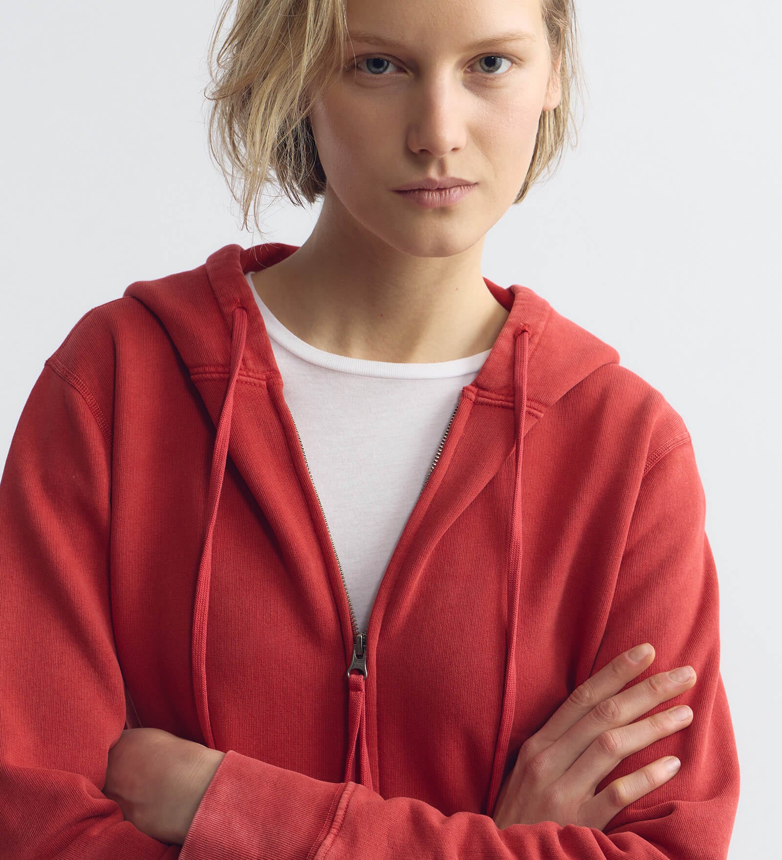 Nili Lotan - CALLIE ZIP UP NL PRINT HOODIE