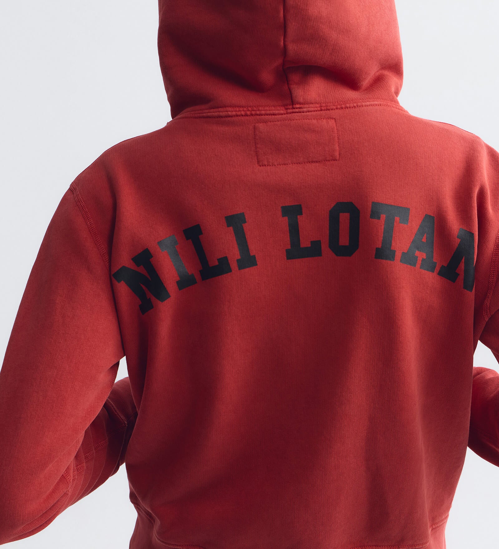 Nili Lotan - CALLIE ZIP UP NL PRINT HOODIE