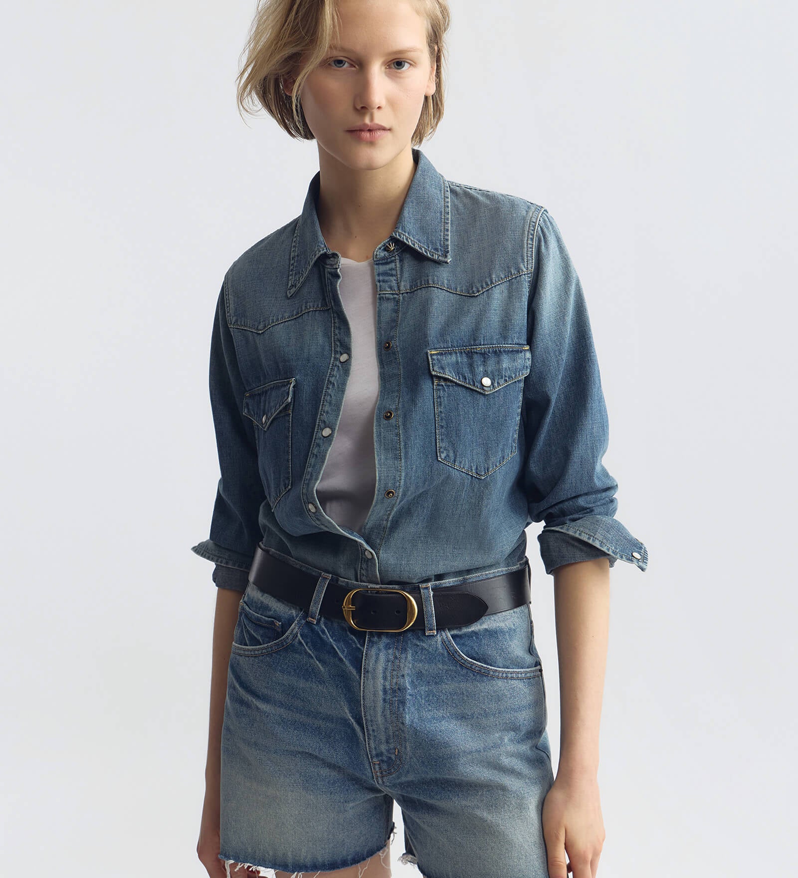 Nili Lotan - COBAIN DENIM SHORT