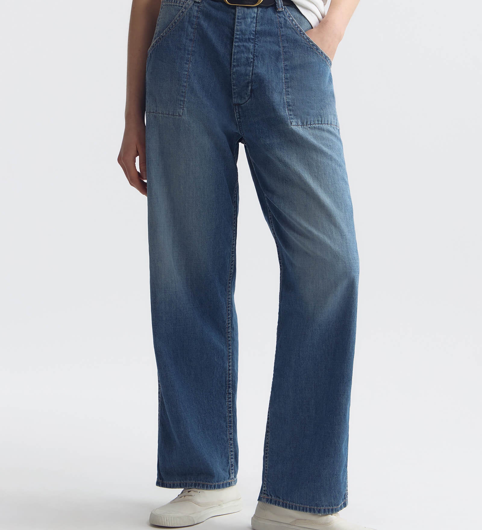 Nili Lotan - WHITNEY DENIM PANT