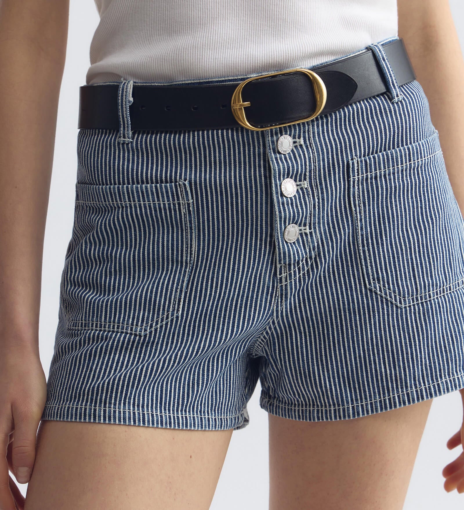 Nili Lotan - HARLEY STRIPED SHORT