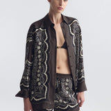 Nili Lotan - FRANCES SILK SHORT
