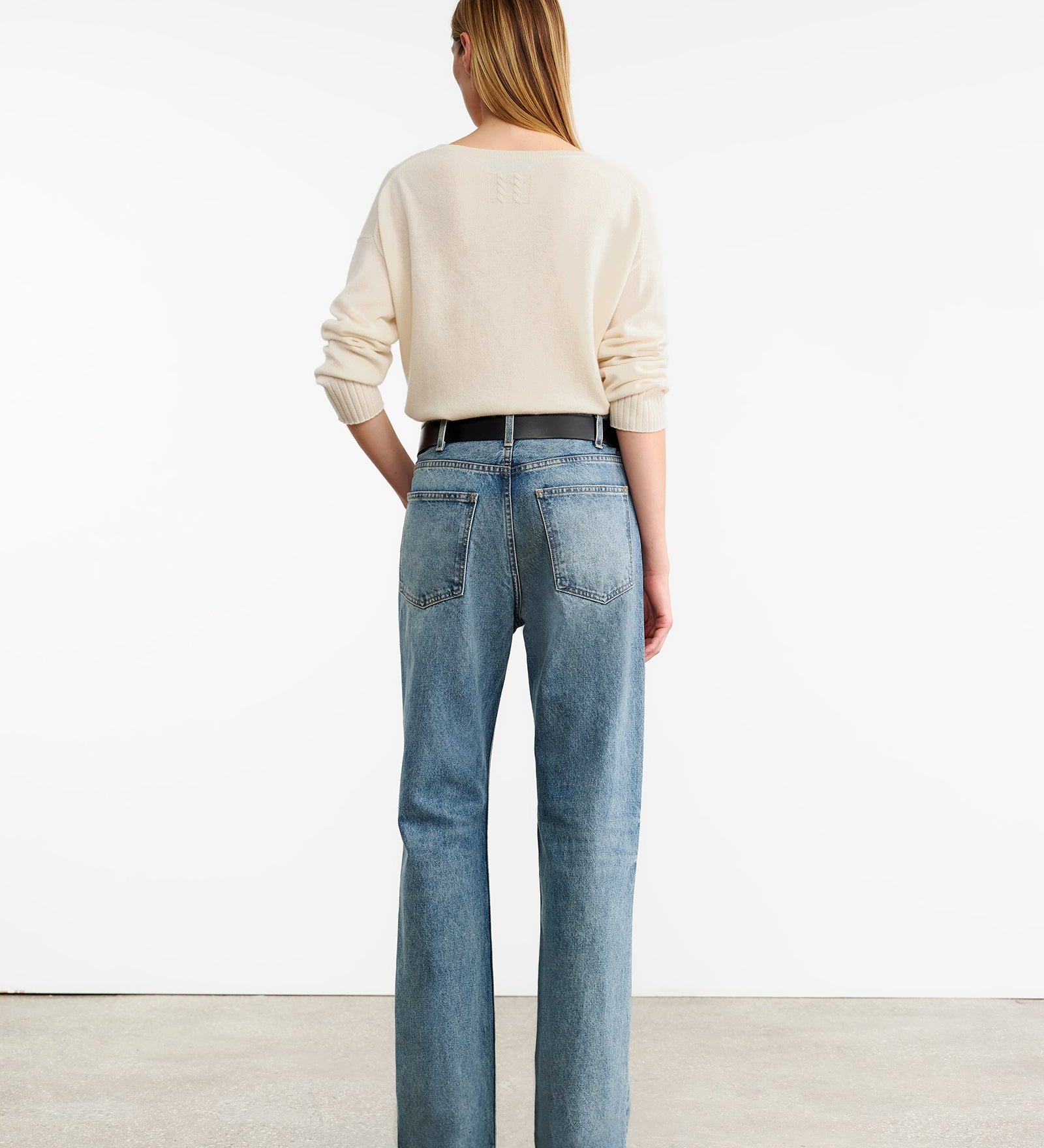 Nili Lotan - BOYFRIEND CASHMERE SWEATER