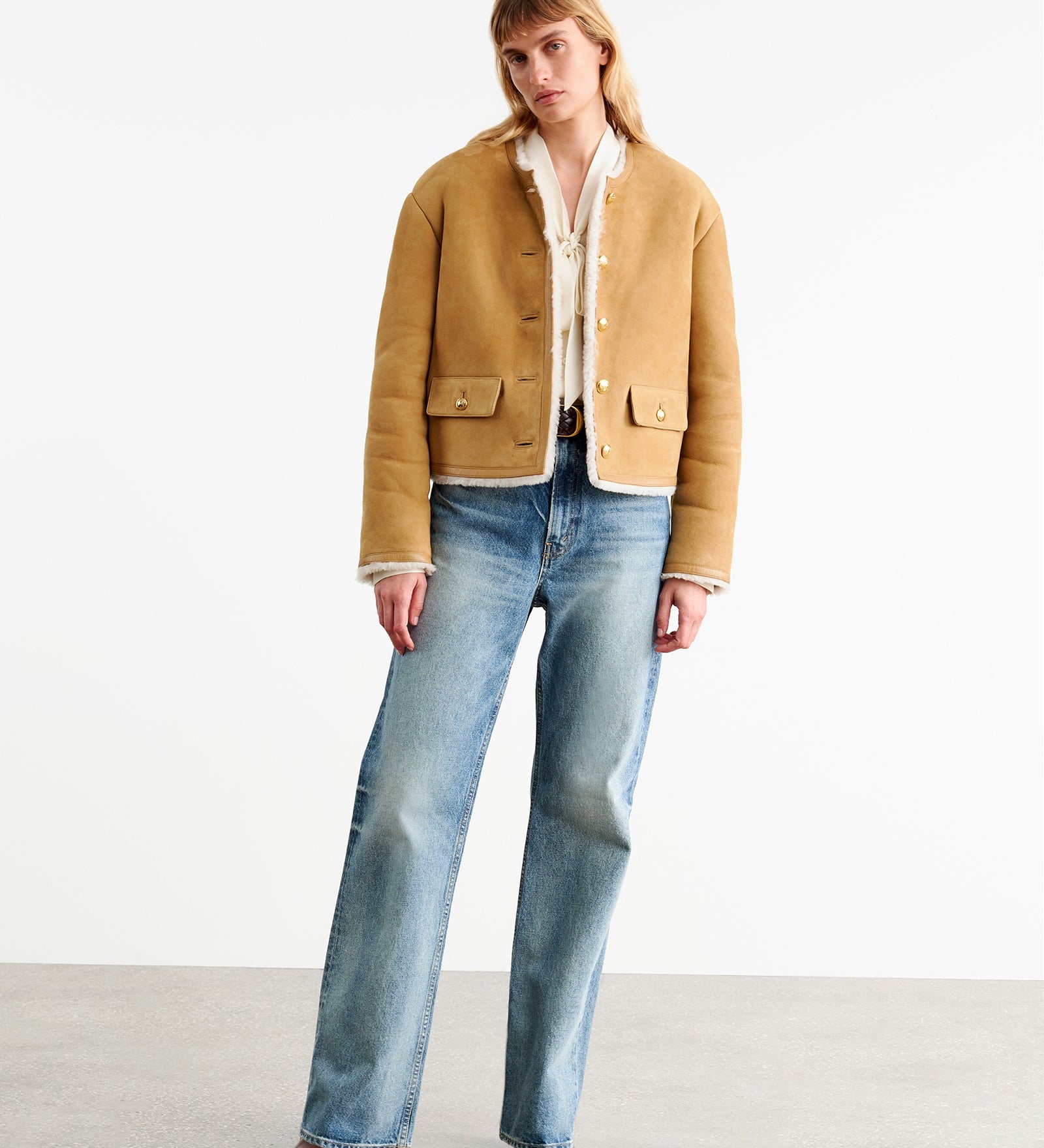 Nili Lotan - ZANIE SHEARLING JACKET