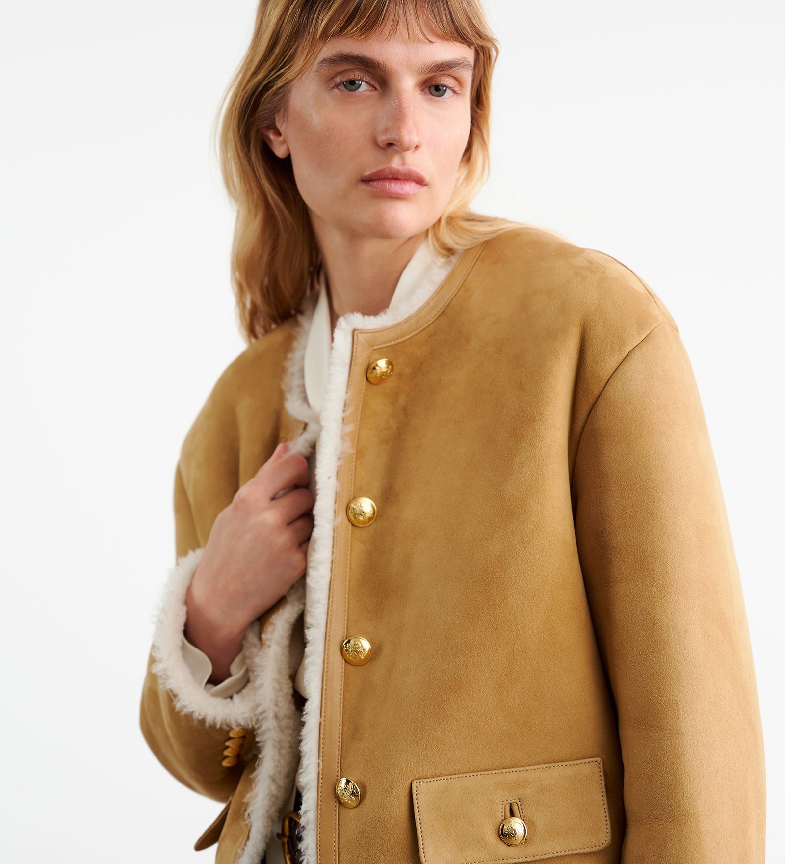 Nili Lotan - ZANIE SHEARLING JACKET