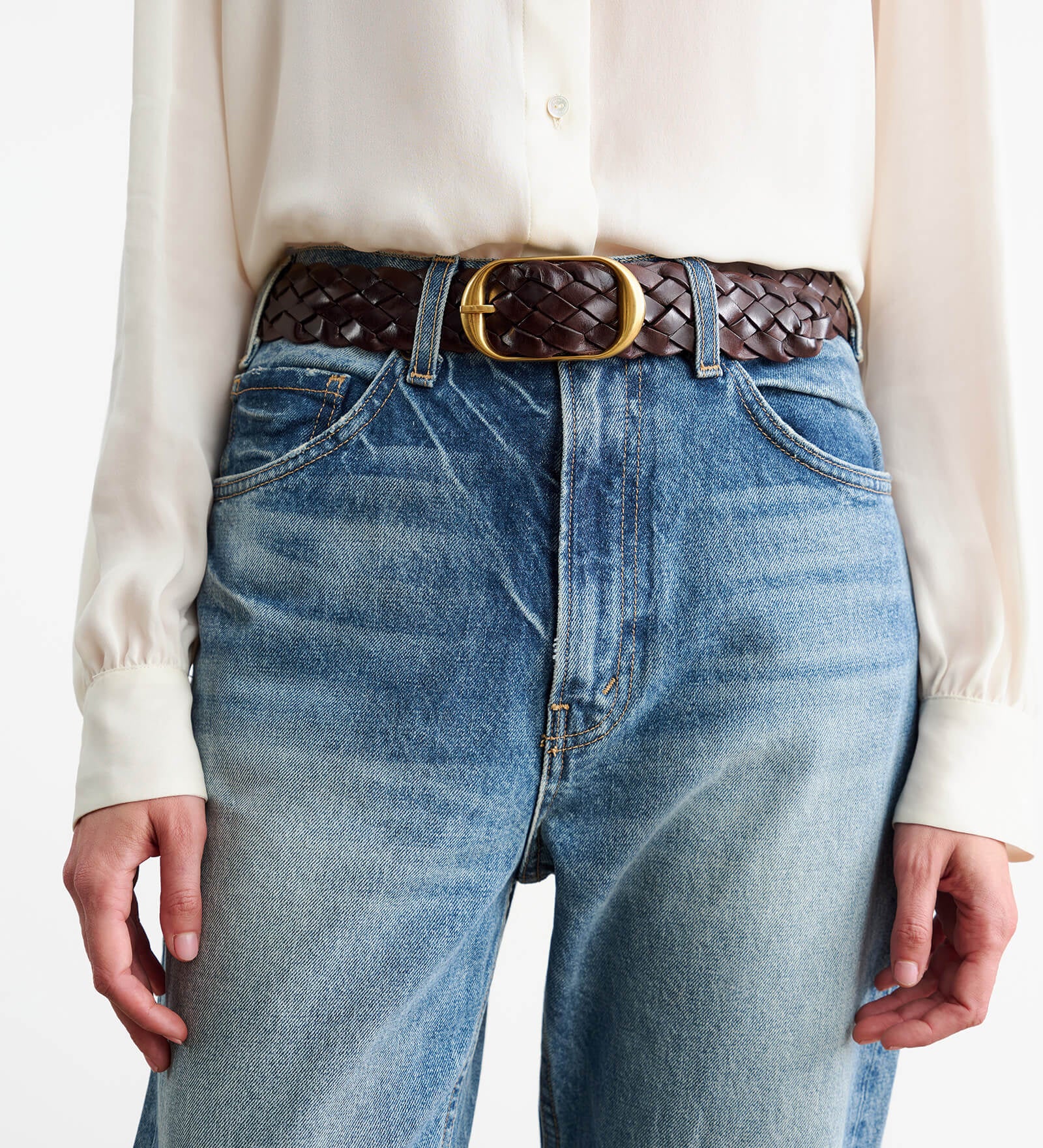 Nili Lotan - BRAIDED NILI BELT