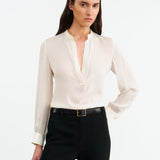 Nili Lotan - MONTAINE SILK BLOUSE