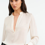 Nili Lotan - MONTAINE SILK BLOUSE