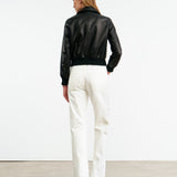 Nili Lotan - REDLEY LEATHER BOMBER JACKET