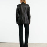 Nili Lotan - BELMONDE LEATHER TAILORED JACKET