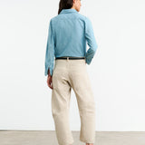 Nili Lotan - SHON CORDUROY PANT (Gesso)