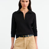 Nili Lotan - DIYA QUARTER ZIP SWEATSHIRT