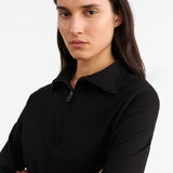 Nili Lotan - DIYA QUARTER ZIP SWEATSHIRT