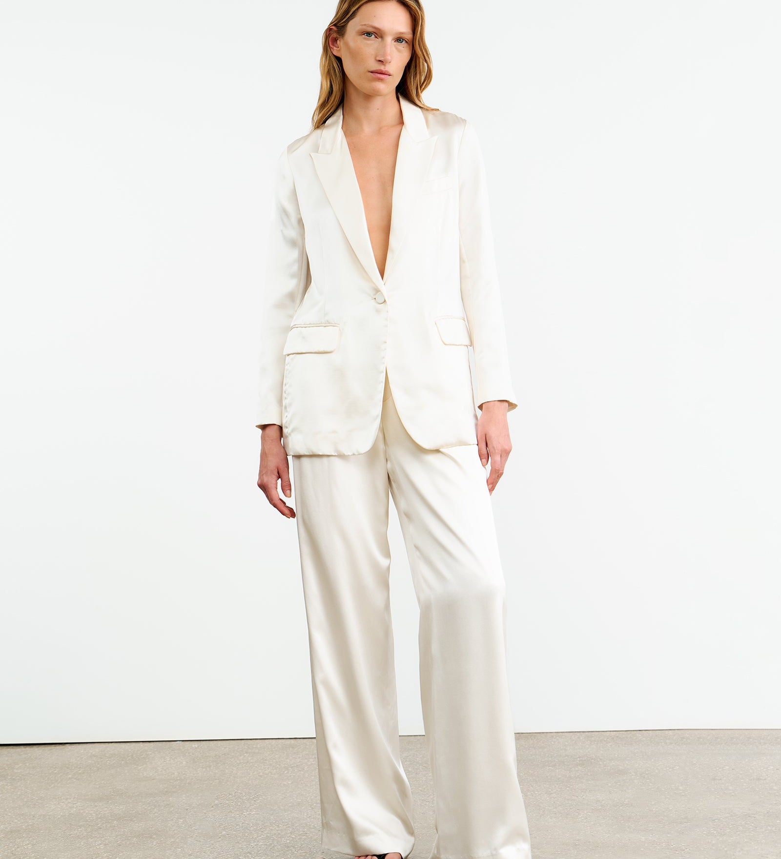 Nili Lotan - EVELINE SILK JACKET