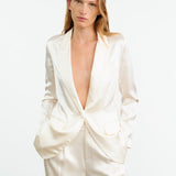 Nili Lotan - EVELINE SILK JACKET