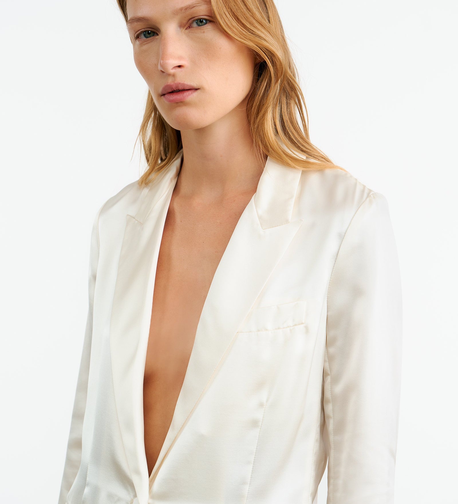 Nili Lotan - EVELINE SILK JACKET
