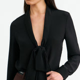 Nili Lotan - ANGELIQUE SILK BLOUSE