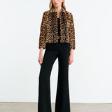 Nili Lotan - MONTMARTRE SHEARLING CROPPED JACKET