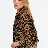 Nili Lotan - MONTMARTRE SHEARLING CROPPED JACKET