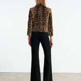 Nili Lotan - MONTMARTRE SHEARLING CROPPED JACKET
