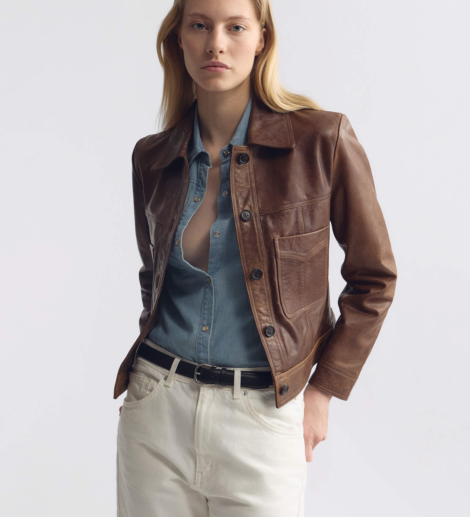 Nili Lotan - SUSANNAH LEATHER JACKET