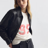 Nili Lotan - AIME LEATHER BOMBER JACKET