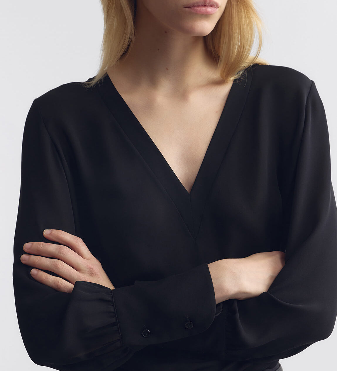Nili Lotan - MARIPOSA SILK BLOUSE