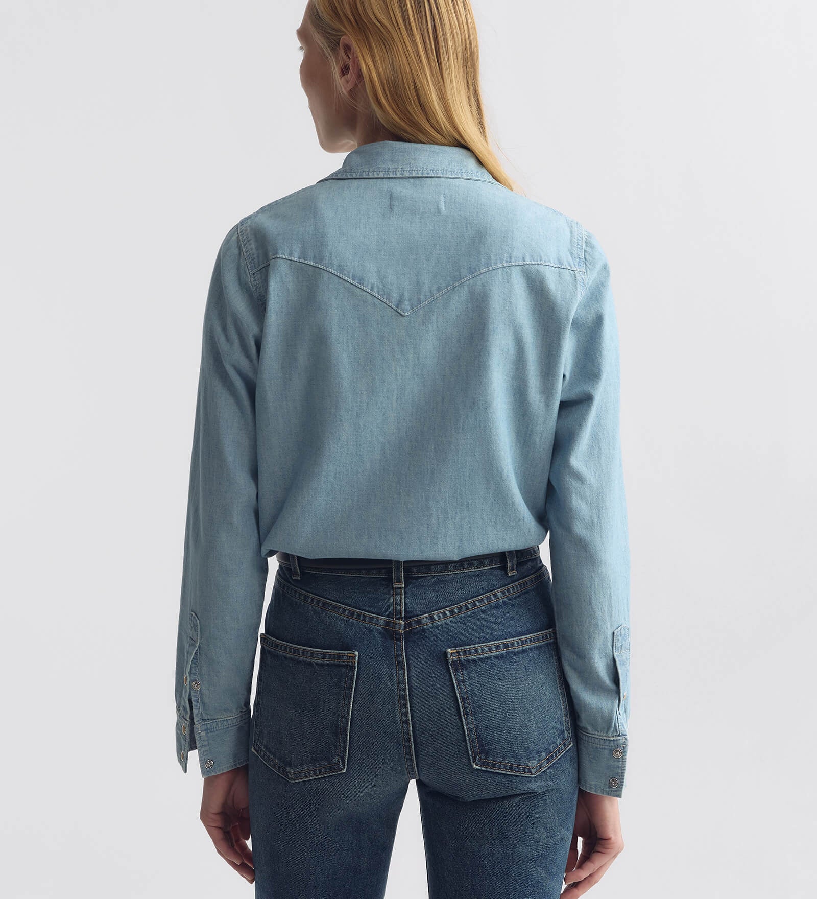 Nili Lotan - TRAVIS CHAMBRAY SHIRT