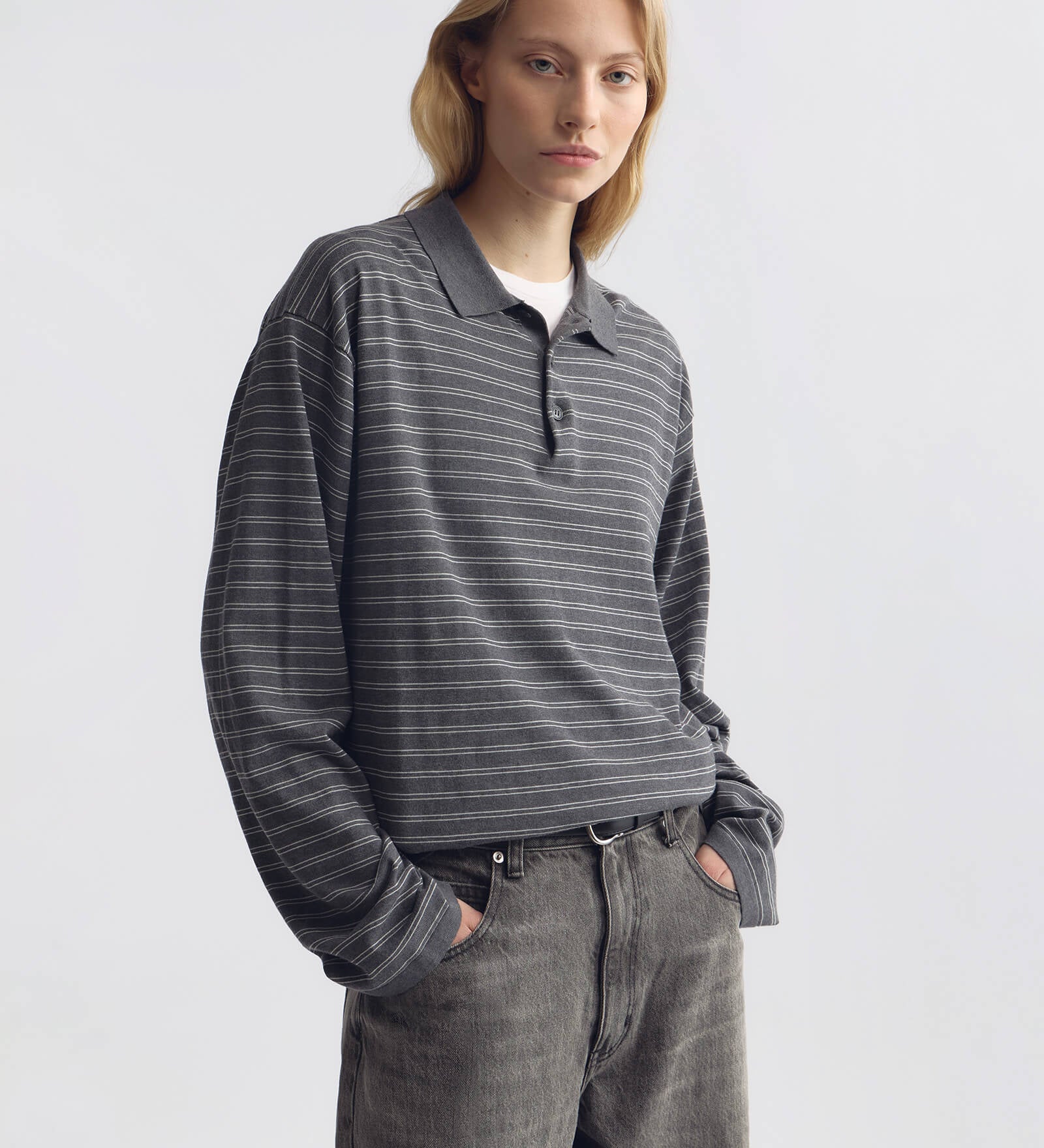Nili Lotan - FOLEY STRIPE POLO