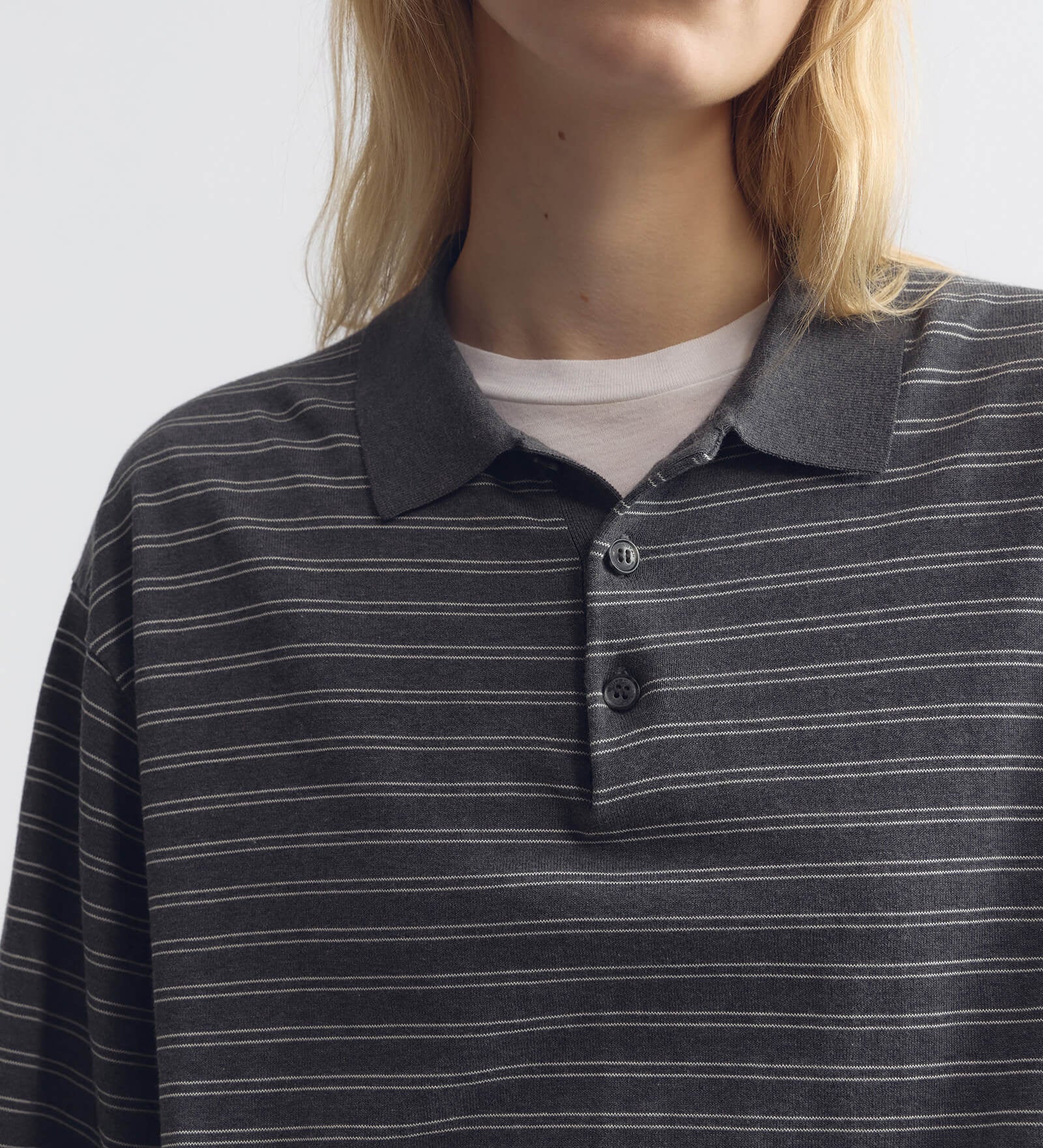 Nili Lotan - FOLEY STRIPE POLO