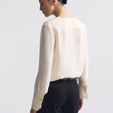 Nili Lotan - MARIPOSA SILK BLOUSE