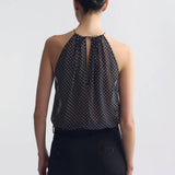 Nili Lotan - NIKKI HALTERNECK SILK TOP