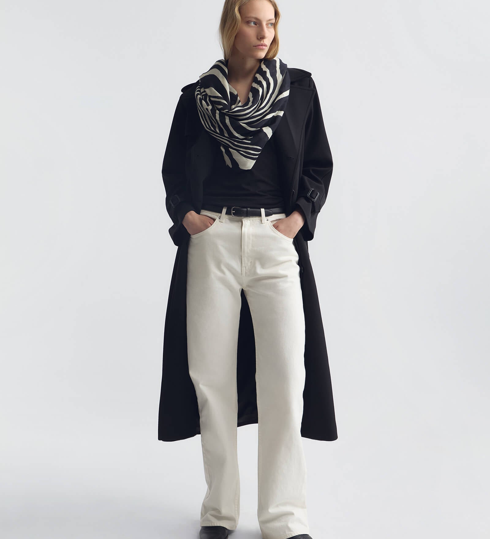 Nili Lotan - ZEBRA SCARF