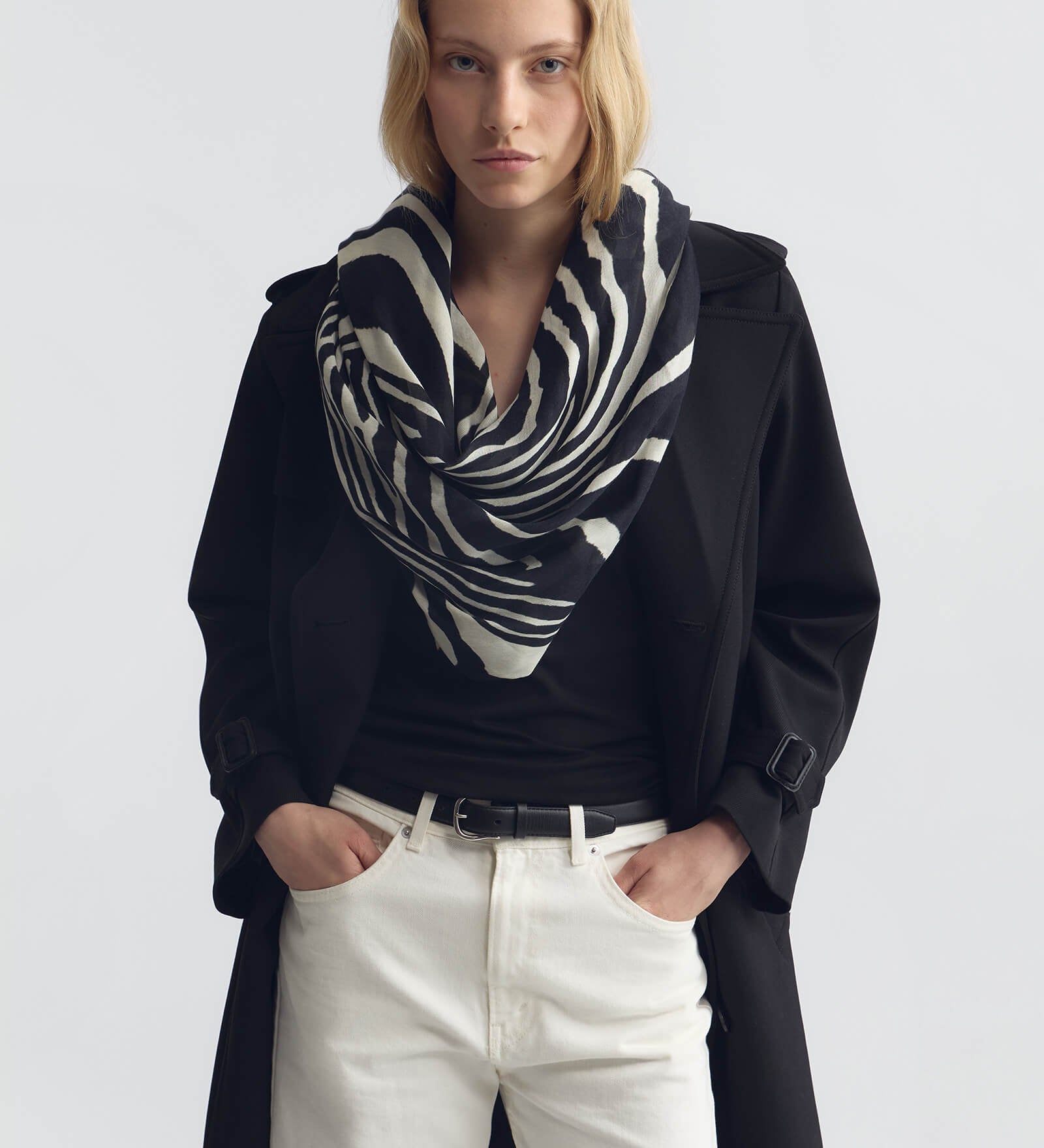 Nili Lotan - ZEBRA SCARF