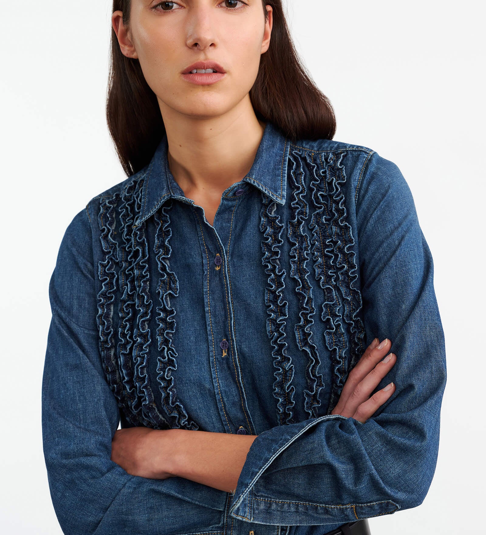 Nili Lotan - LEXA DENIM SHIRT