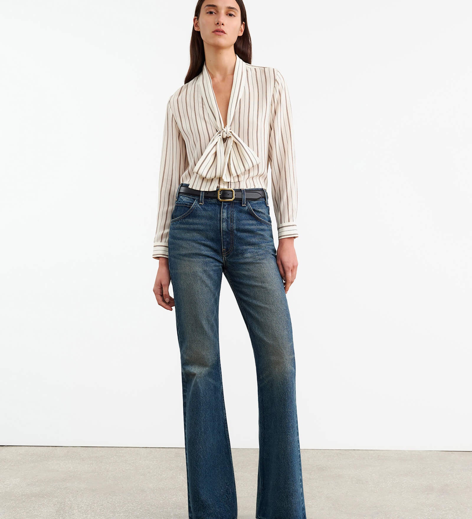 Nili Lotan - ANGELIQUE SILK BLOUSE
