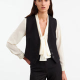 Nili Lotan - ANGELIQUE SILK BLOUSE
